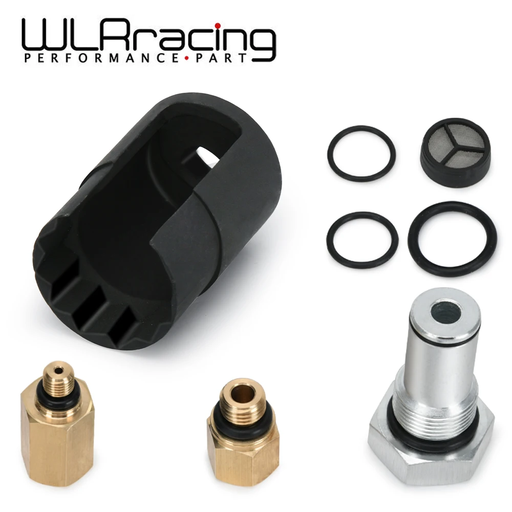 6,0 IPR клапан гнездо с уплотнением комплект и топливный Адаптер для крепления на рельсы и 6,0 HPOP воздуха тест установки инструмент подходит для Ford 6.0L Powerstroke Дизель