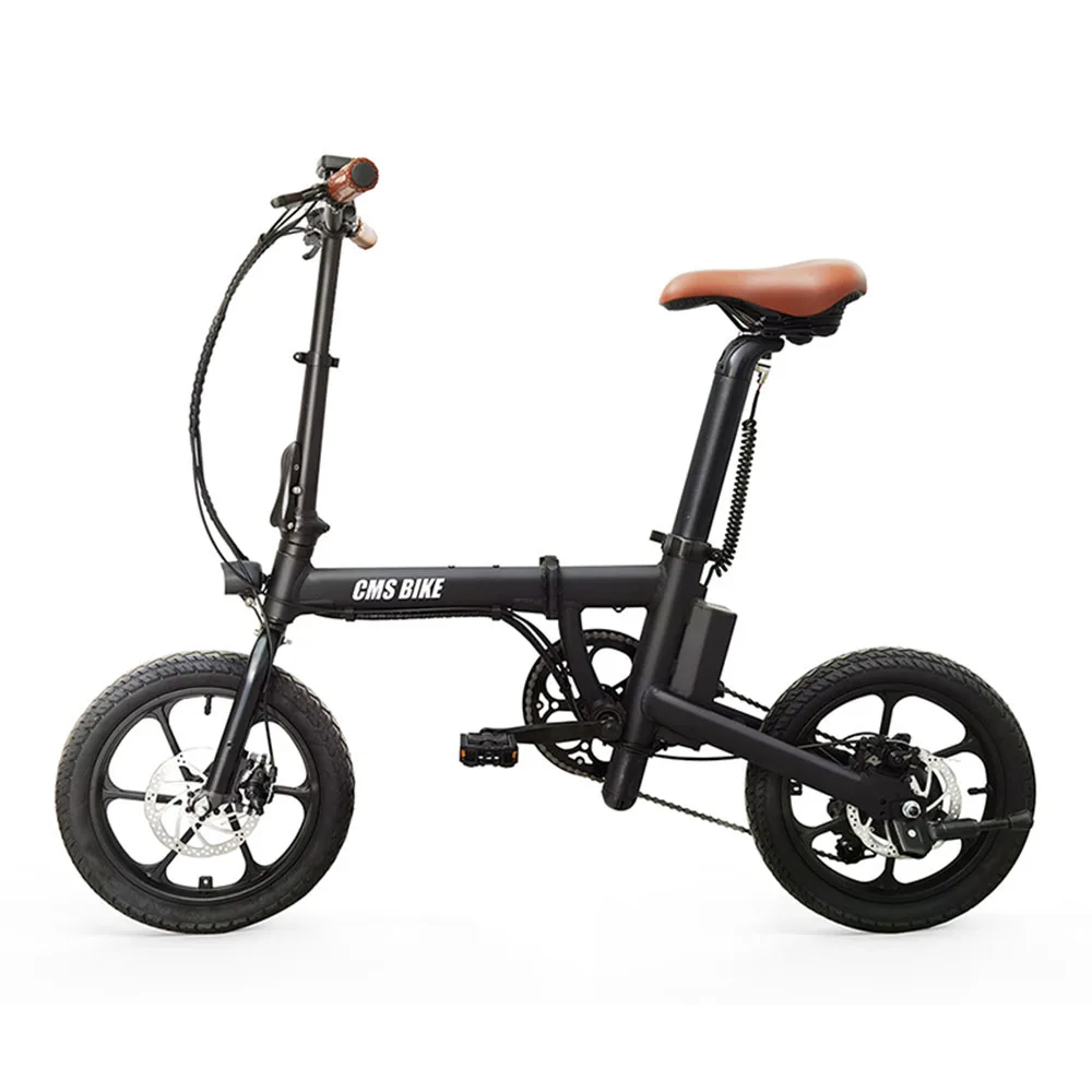 

16 Inches Fold Electric Bicycle Aluminum Alloy Bike Small And Portable Transportation Practical