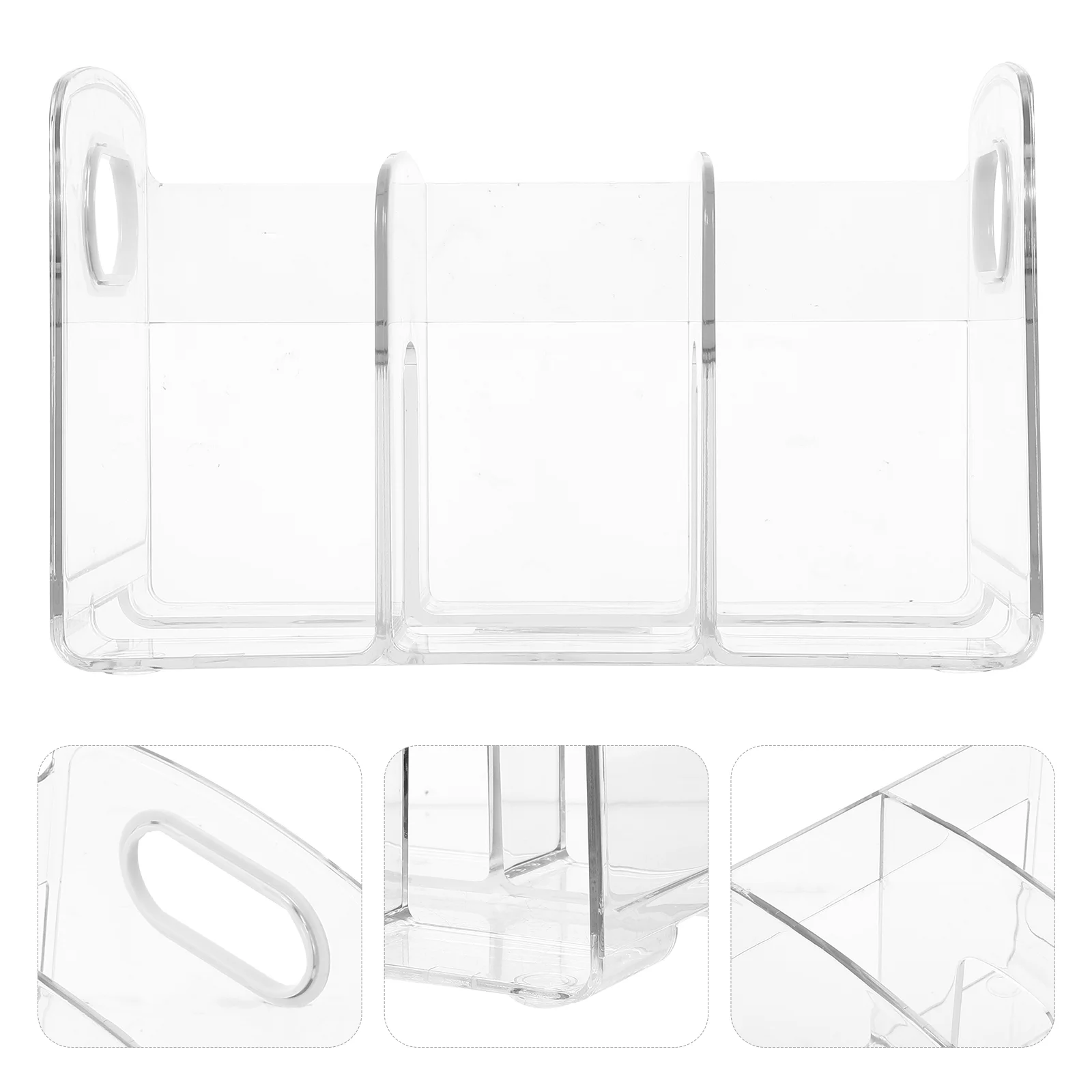 

Crafted Book Organizer Reading Stands Acrylic File Convenient Study Ends Exquisite Desktop