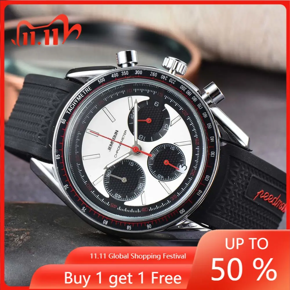 

Новые оригинальные Брендовые мужские часы, многофункциональный стальной чехол, автоматические водонепроницаемые часы с датой, деловые ква...