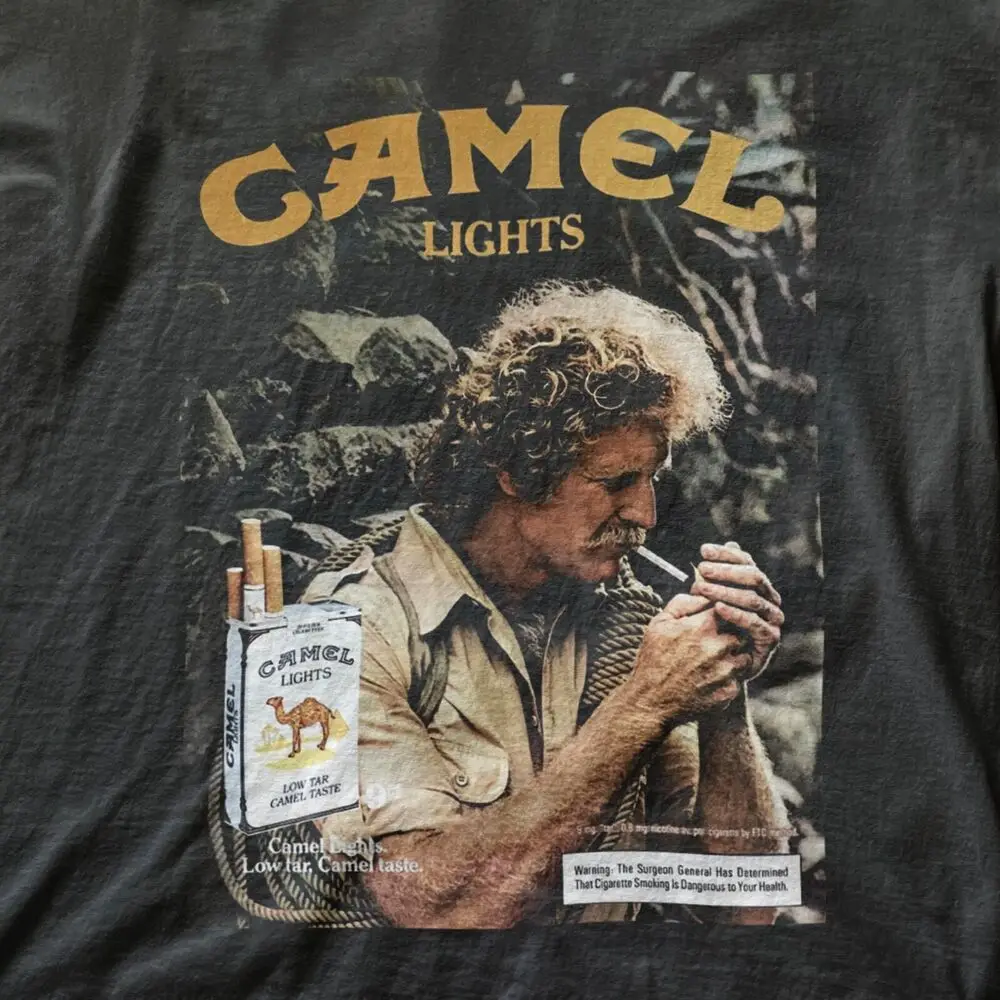 Верблюжьи огни винтажная печать сигарет маркетинговая промо-тройник