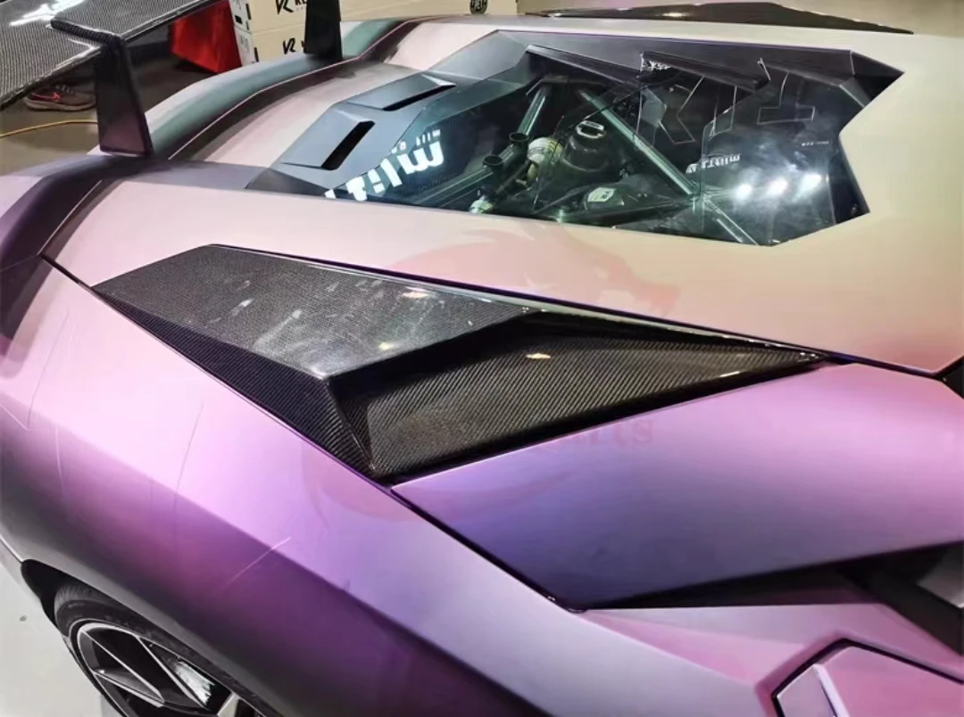 Для Lamborghini Aventador Coupe LP700 LP720 сухое углеродное волокно боковое вентиляционное