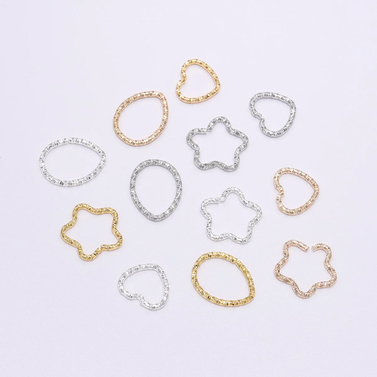

Star Heart Shape Sunglasses Chain Pendant DIY Jewelry Accessory Split Ring Eyeglass Chain Decorate