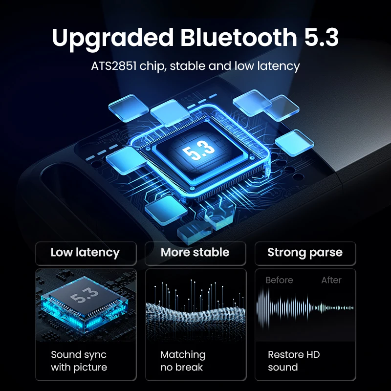 USB-адаптер UGREEN Bluetooth 5 0 адаптер 4 для ПК динамика беспроводной мыши музыкальный