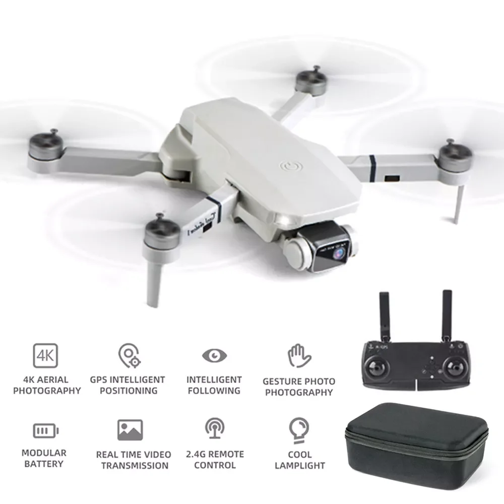 

Q8 RC GPS Drone 4K Quadcopter Drone Profissional ESC Professional Brushless Motor Optical Kit VS SG907 MAX S167 ex5 e520s zino2