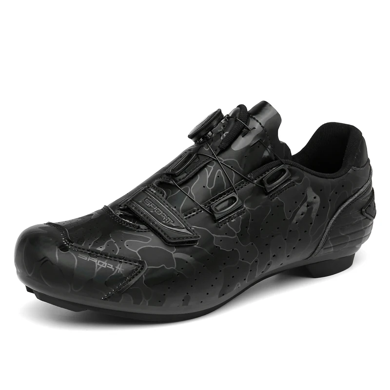 

Unisex Cycling Sneaker MTB Shoes with Men Cleat Road Dirt Bike Flat Racing Women Bicycle Mountain Spd Mtb Shoes Mtb size 36-47