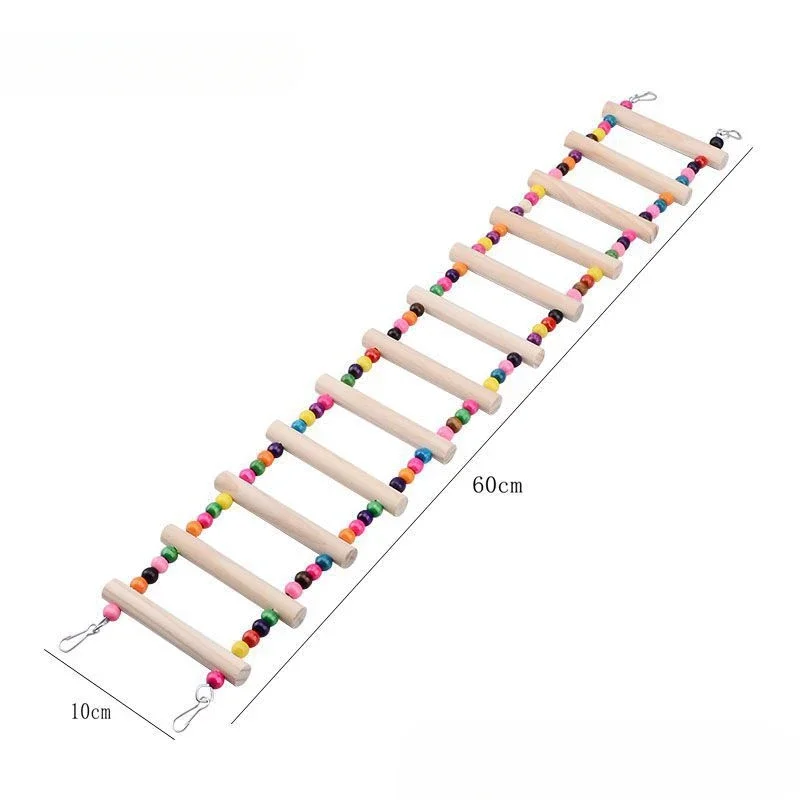 Разноцветный Многофункциональный подвесной попугай игрушка для птиц качели
