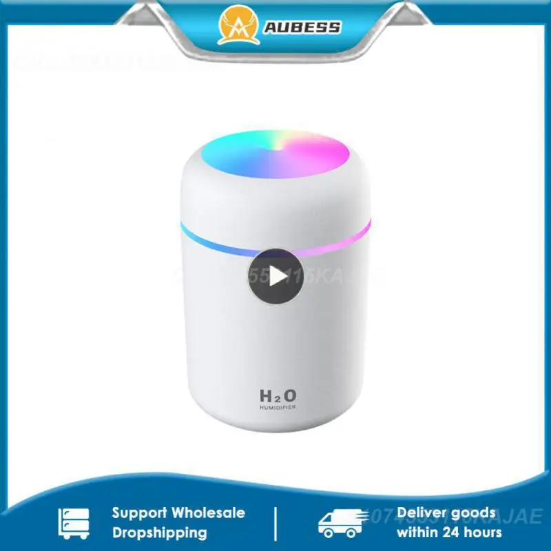 

1~10PCS Ultrasonic Air Humidifier Car Air Atomizer Cute Portable Mini Portable Essential Oil Diffuser Car Interior