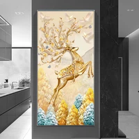 5d diamond painting animal deer diy out your own diamond embroidery sika deer several rhine cross stitch mosaic art gift photo w