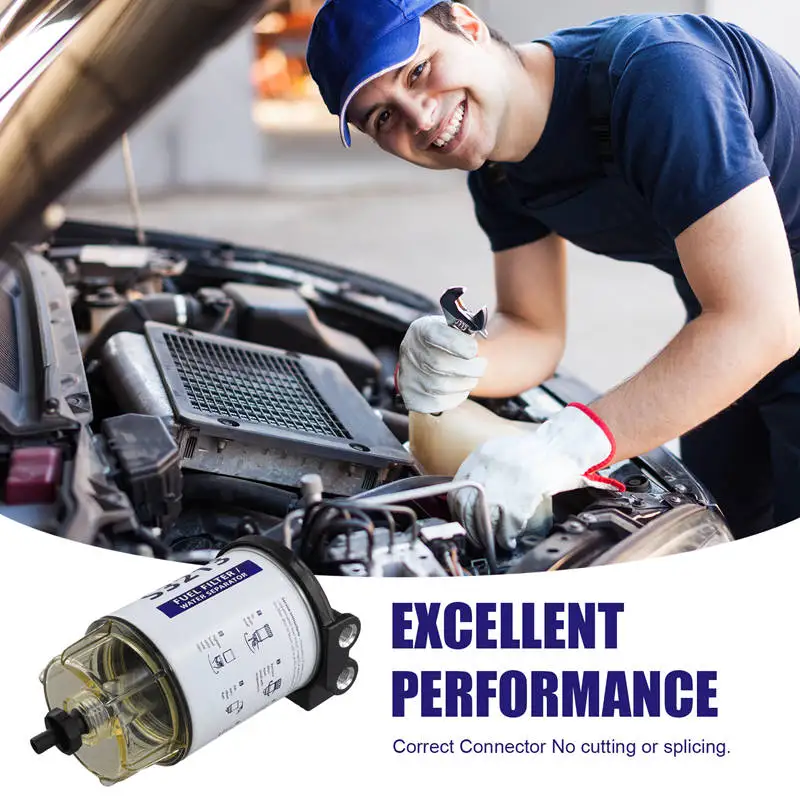 R12T топливный/водный сепаратор Фильтр Дизельного двигателя аналогичен Racor 140R 120AT