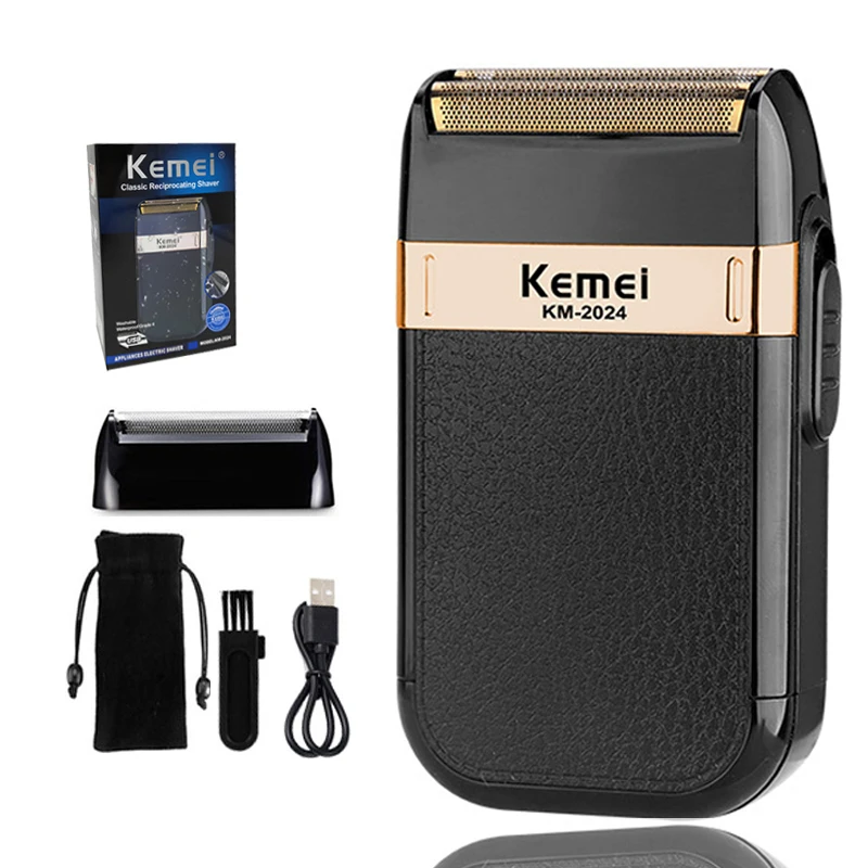 Hair Trimmer Machine Waterproof Beard Trimmer Leather Shaver Male Men's Shaving Machine