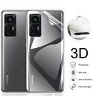 10 шт.лот пленка из углеродного волокна для Redmi Note 10 Pro Max K40, защита для задней панели экрана Xiaomi Mi 12 Note 10 Lite Poco X3 NFC Pro