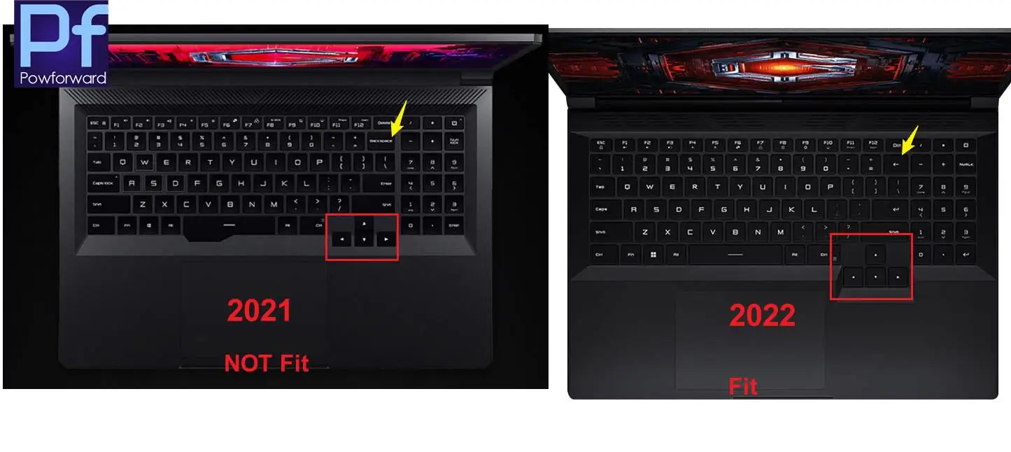 Силиконовый чехол для клавиатуры ноутбука Redmi G Pro Gaming 2024 / Xiaomi игровой ноутбук 16