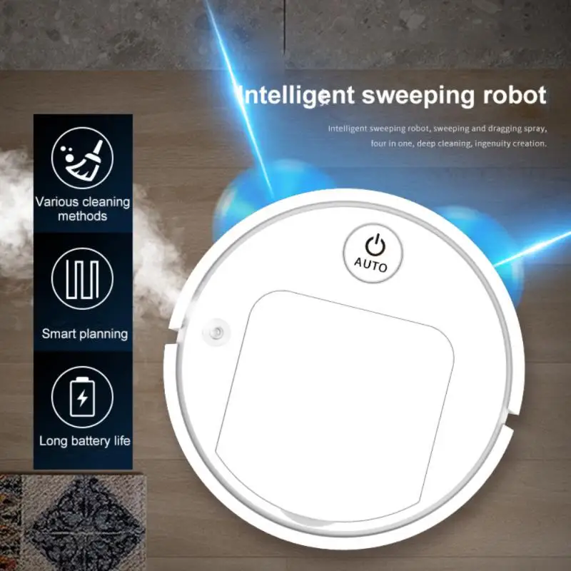 

2023 Smart Sweeping Robot Automatic Household Appliances Vacuum Cleaner Cleaner Portable Automatic Vacuum Cleaner Spray Sweeper