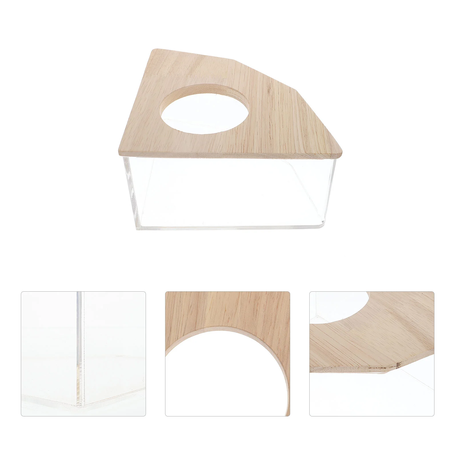 

Hamster Sand Bath Box Bathtub Toilet Chinchilla Gerbil Small Bathroom House Pet Litter Animal Free Accessories Container Dry