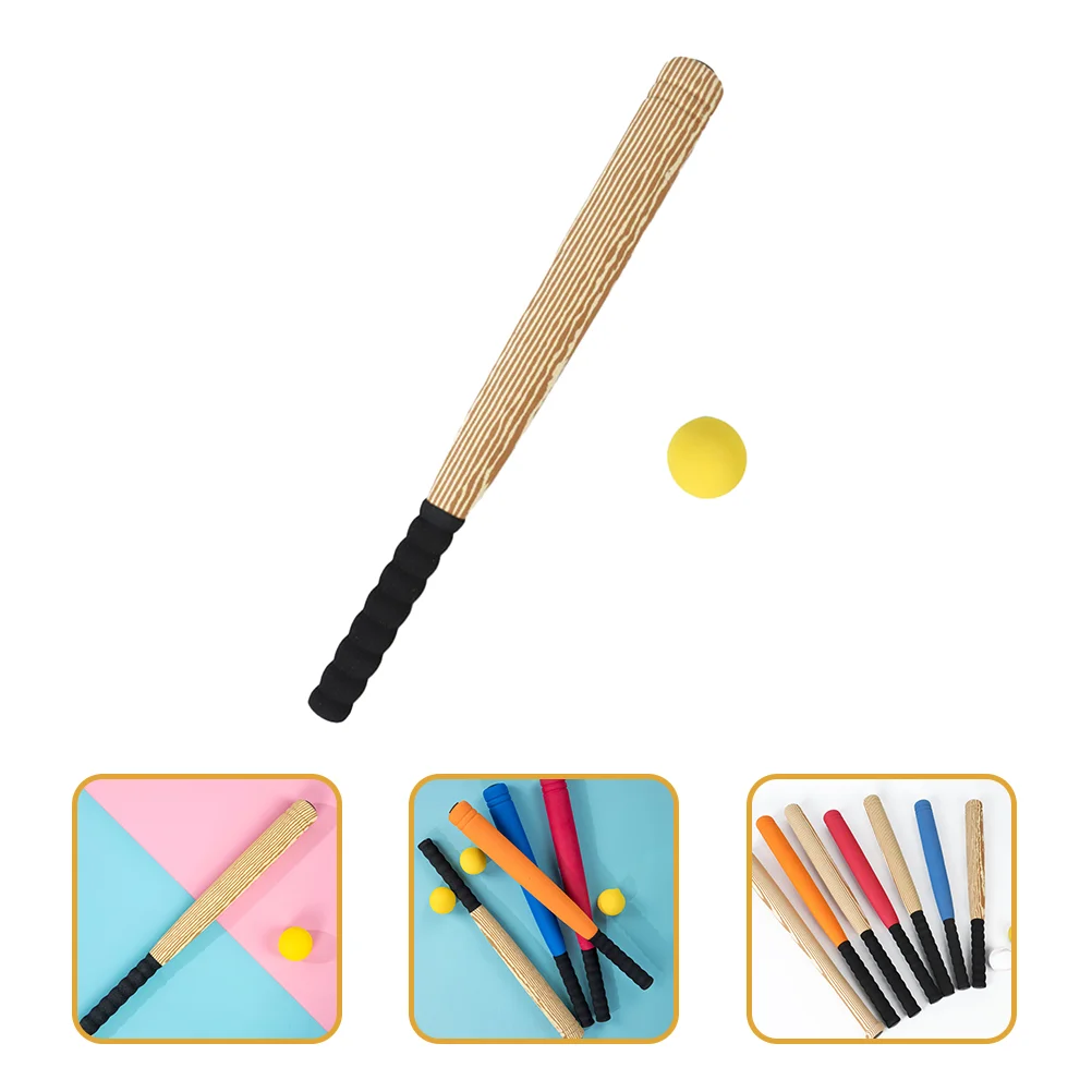 

Baseball Bat Toy Set Children Kids Indoor Portable Interactive Toys Training Toddler Beginners Foam Yard Bats Practice Wear