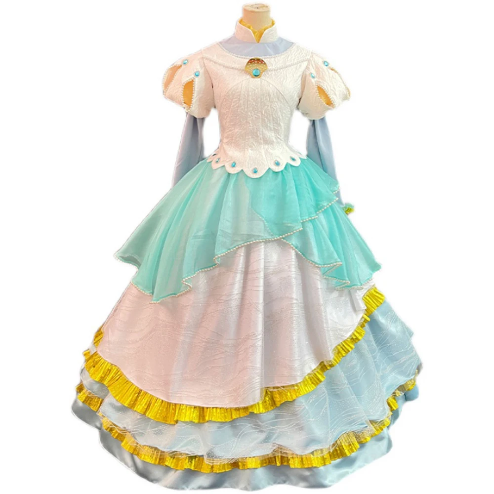 

2023 новый стиль Принцесса Ариэль Косплей Костюм Хэллоуин Рождество маскарадное платье Русалка роскошное женское платье искусственное платье на заказ