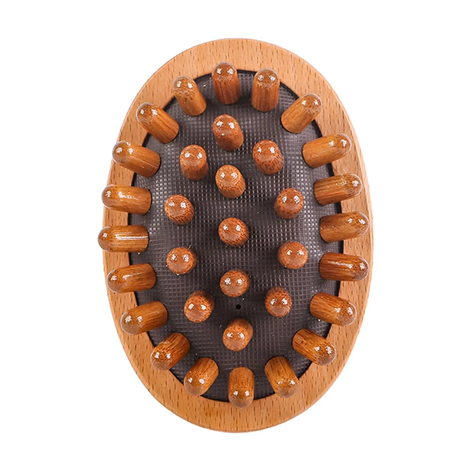 

Wooden Massage Body Brush, Multi Functional Wood Massage Tools for Neck Waist Legs Thigh