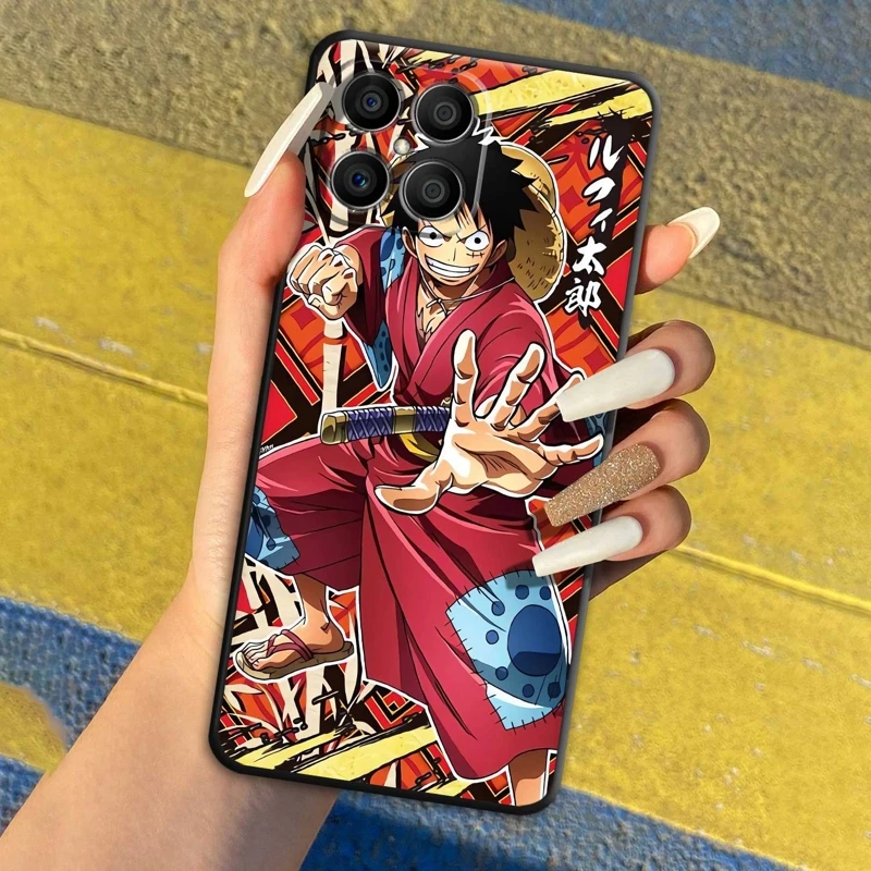 

Anime One Piece Luffy Sabo Funda Case For Honor X8 X7 8X 5G 50 70 Lite X9a 80 X8a X5 X6 X9 Magic 4 5 Pro