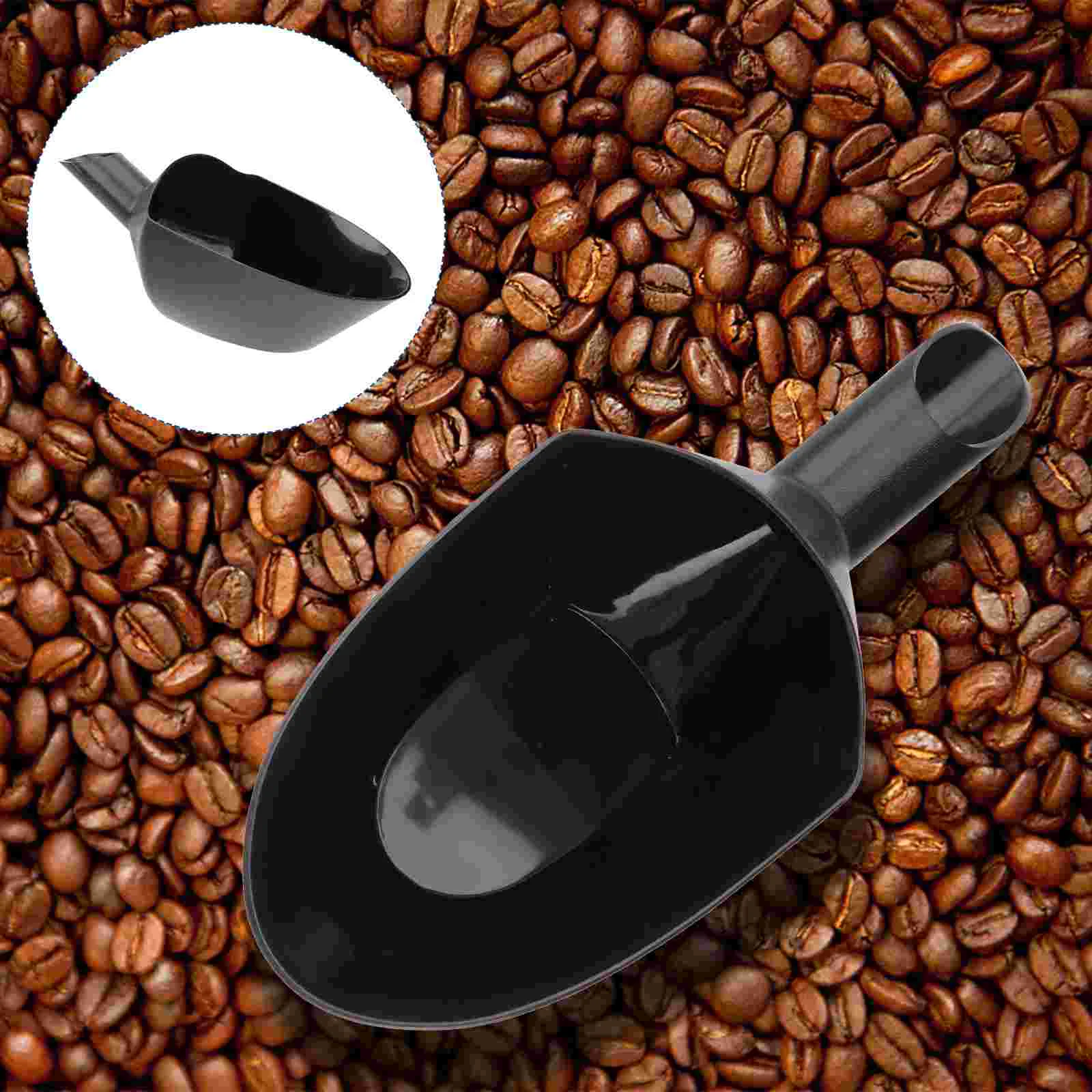 

Bean Scoop Scale Coffee Scoops Measuring Canisters Food Kitchen Cutlery Spoons Silverware Packets