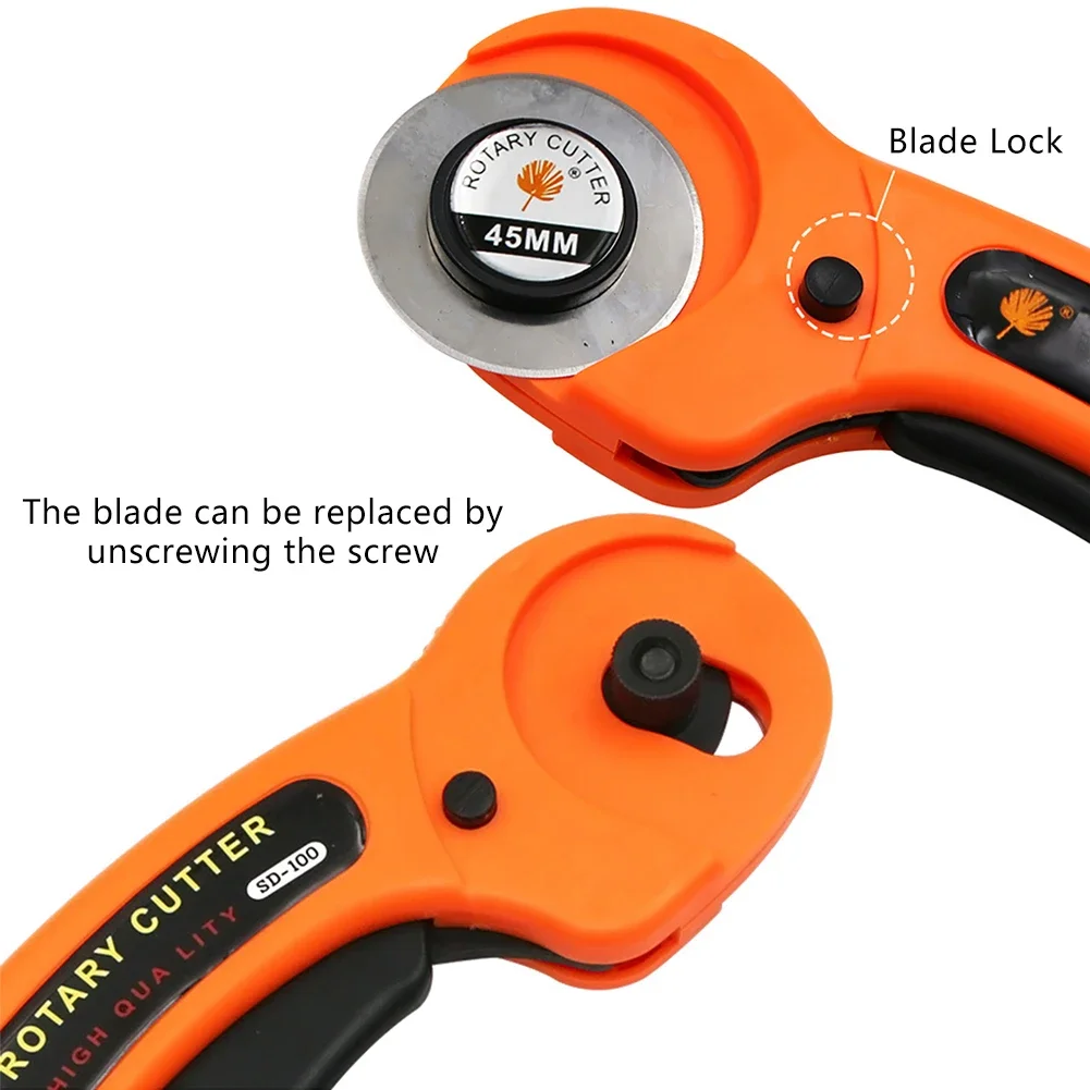 Роторный резак для ткани карточек бумаги шитья квилтинга ролик нож резки