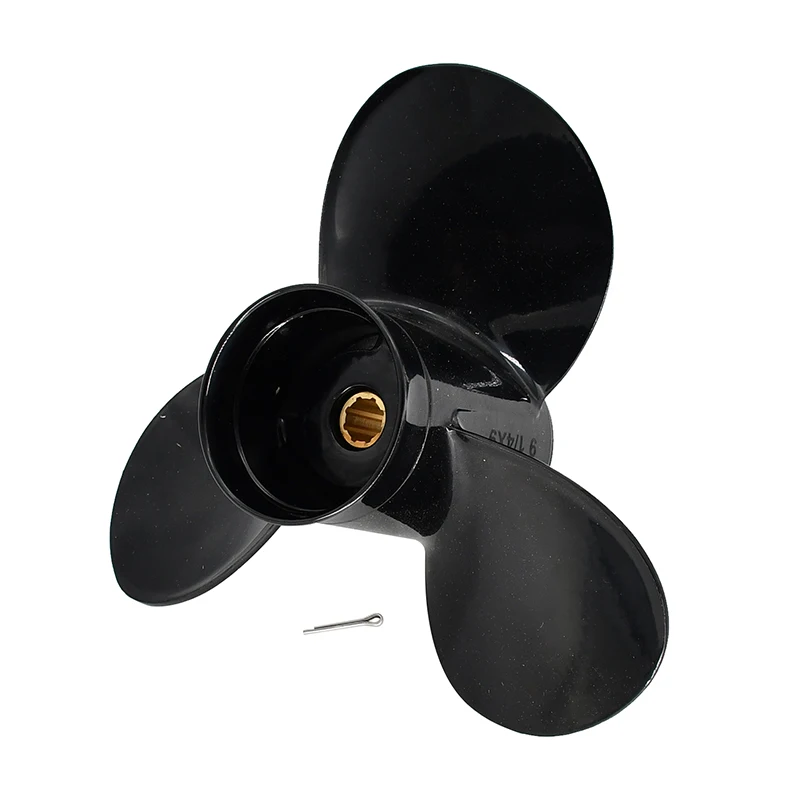 Подвесной пропеллер 9x9 48-828156A12 совместимый с двигателем Mercury Marine 6HP 8HP 8 spline Tooth 2-1/2