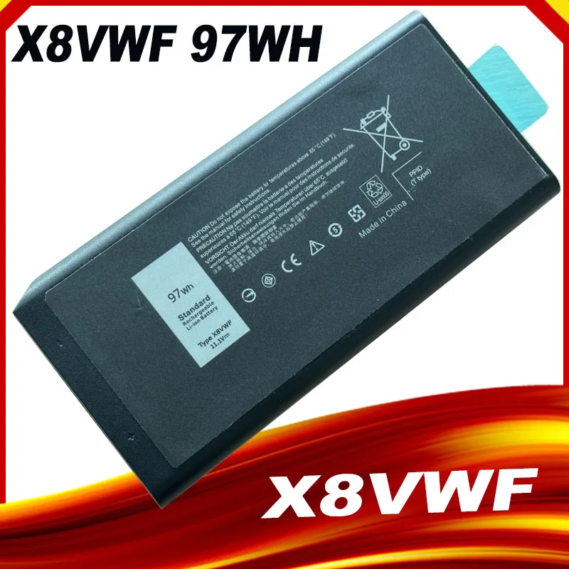 X8VWF Аккумулятор для ноутбука Dell Latitude 14 прочный 5404 5414 E5404 Extreme 7404 7414 E7404 серии 4XKN5 DKNKD