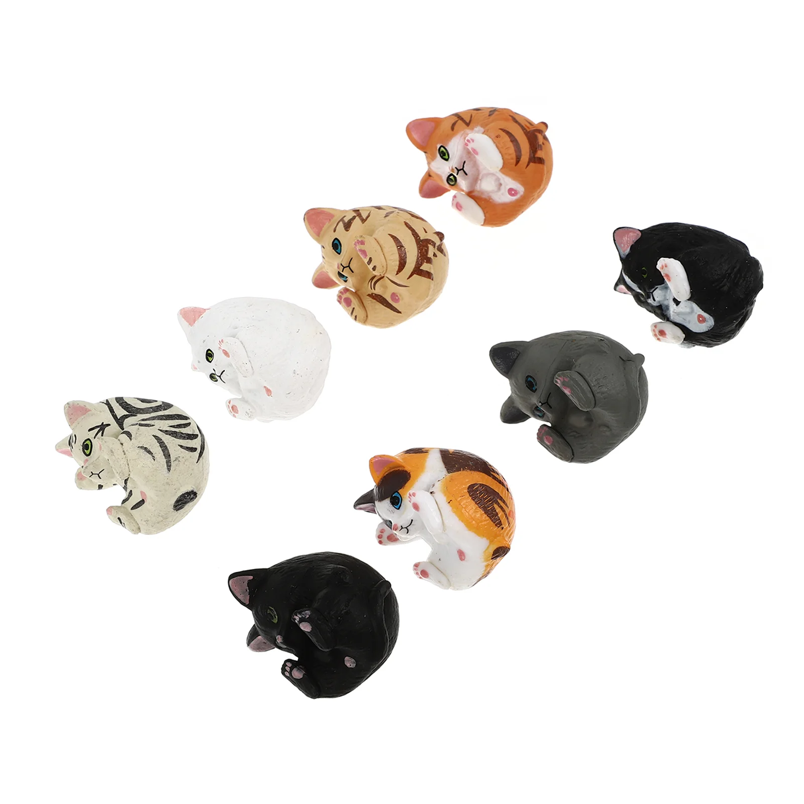 

8pcs keychain Pendent Charm Cat Charms Pendants Beads for DIY Crafts Bracelet Necklace Keychain Jewelry Making Findings ( Mixed