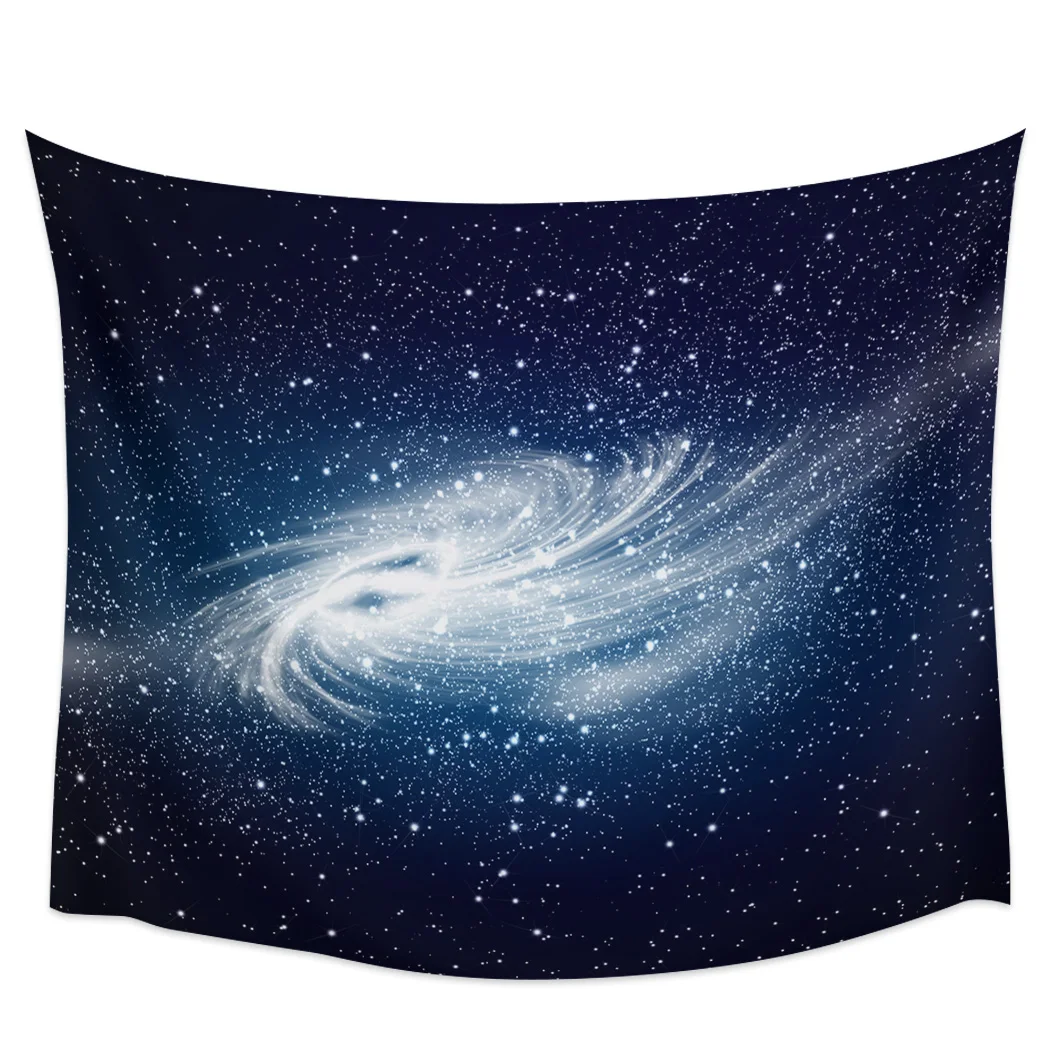 

Универсальный гобелен с изображением галактики звездного неба, настенное покрытие, украшение для дома, одеяло, настенные гобелены для спал...