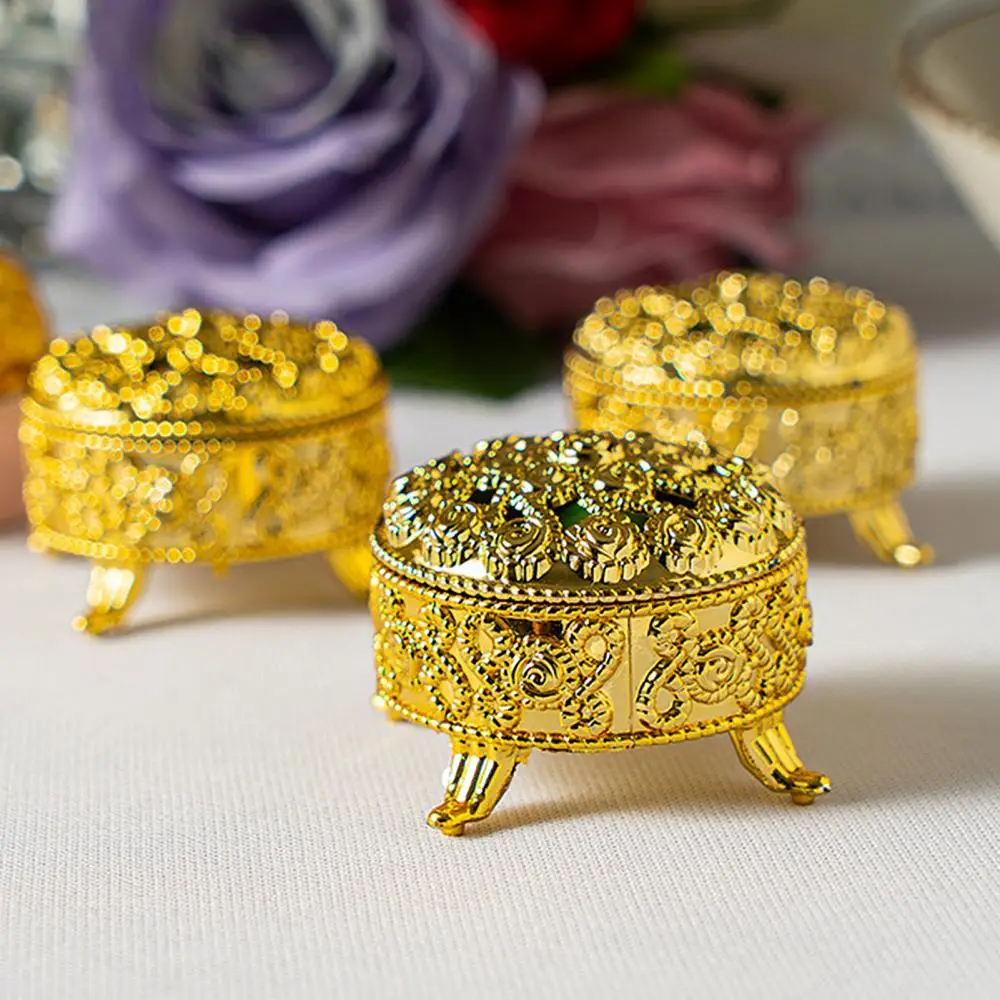 

Portable Wedding Trinket Box Candy Container Souvenir Gift Case Home Table Decor