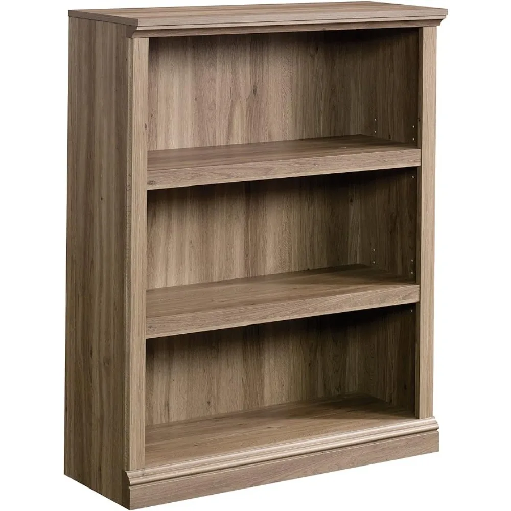 

Книжный шкаф с 3 полками Sauder Select Collection, отделка из соленого дуба, мебель для дома и офиса, книжный шкаф