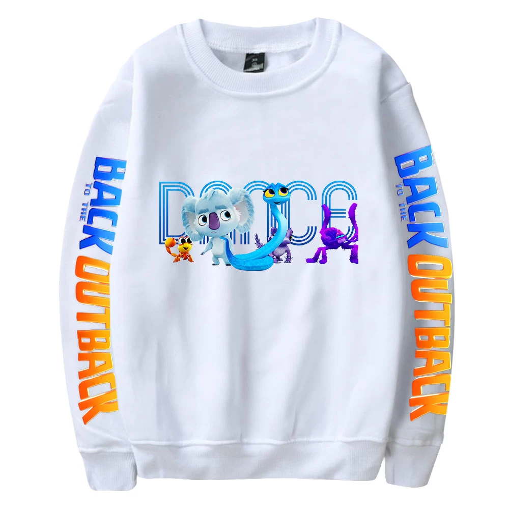 

Back to the Outback 2022 new men's and women's hooded loose street spring and autumn all-match round neck sweater