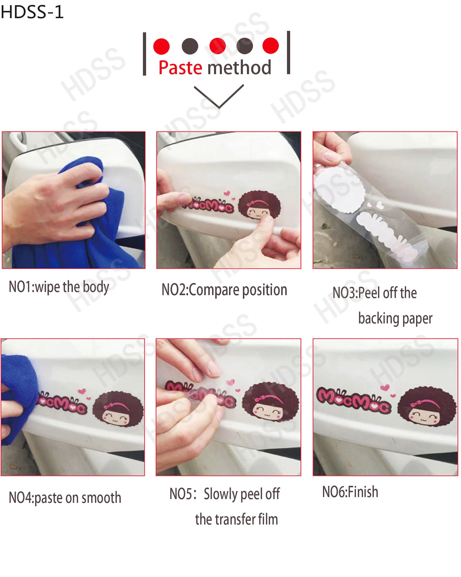 HDSS Тигр автомобильные наклейки смешные виниловые Животные на лобовое стекло