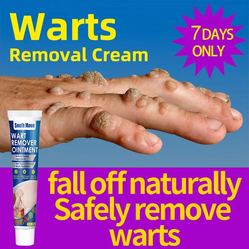 

Wart Remover Cream Painless Mole Skin Dark Spot Warts Removal Ointment Treatment Face Wart Tag Antibacterial Beauty Health Care