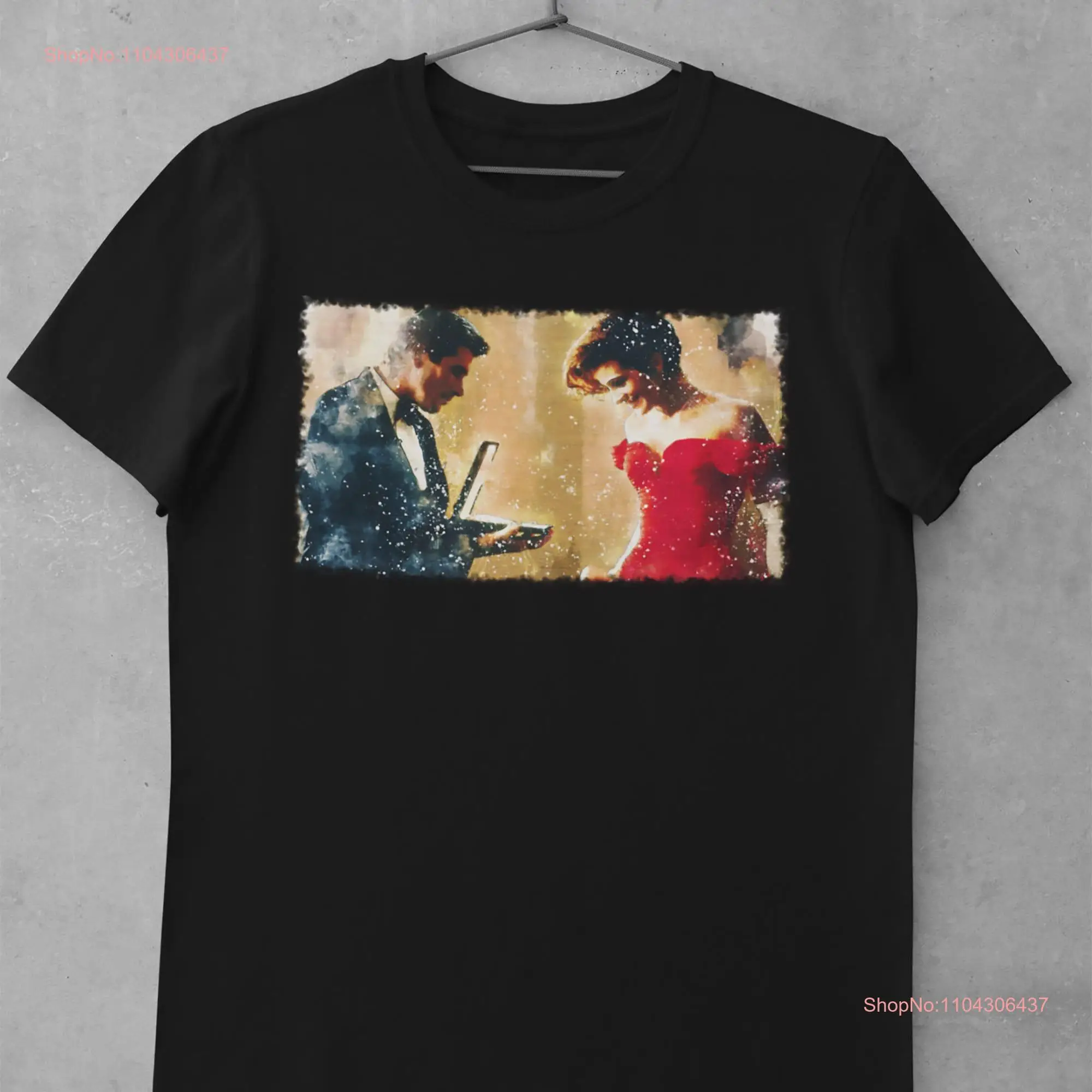 Винтажная футболка Pretty Woman Classy Movie Julia Roberts Richard Gere пара фанатов для с длинными или