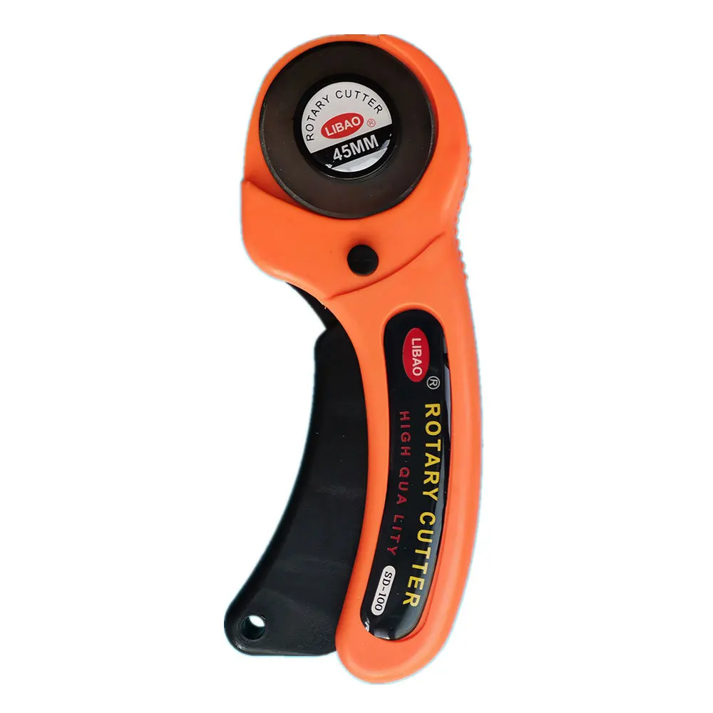 Кожевенное ремесло 45 мм роторный резак инструмент для резки кожи круговое лезвие