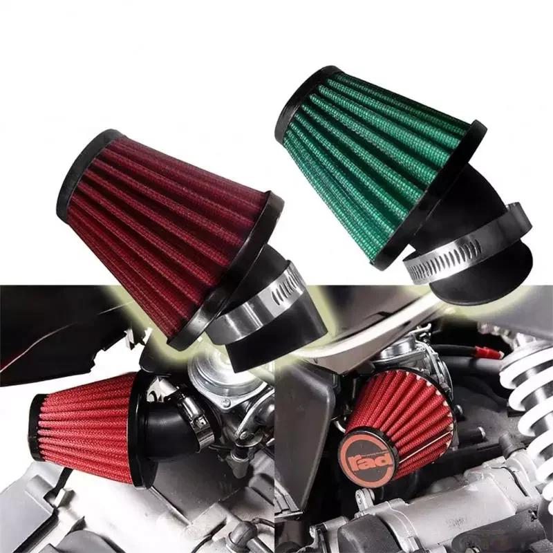

Universal 35mm 42mm 48mm Mushroom Head Motorcycle Carburetor Air Filter Cleaner Intake Pipe Modified Scooter Accessories