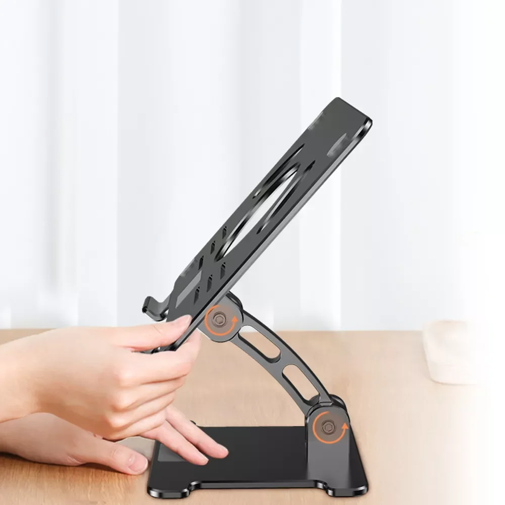 

Inch Universal Cooling Rack Folding Adjustable Angle Office Desktop Portable Holder Non Slip Aluminum Alloy Laptop Stand