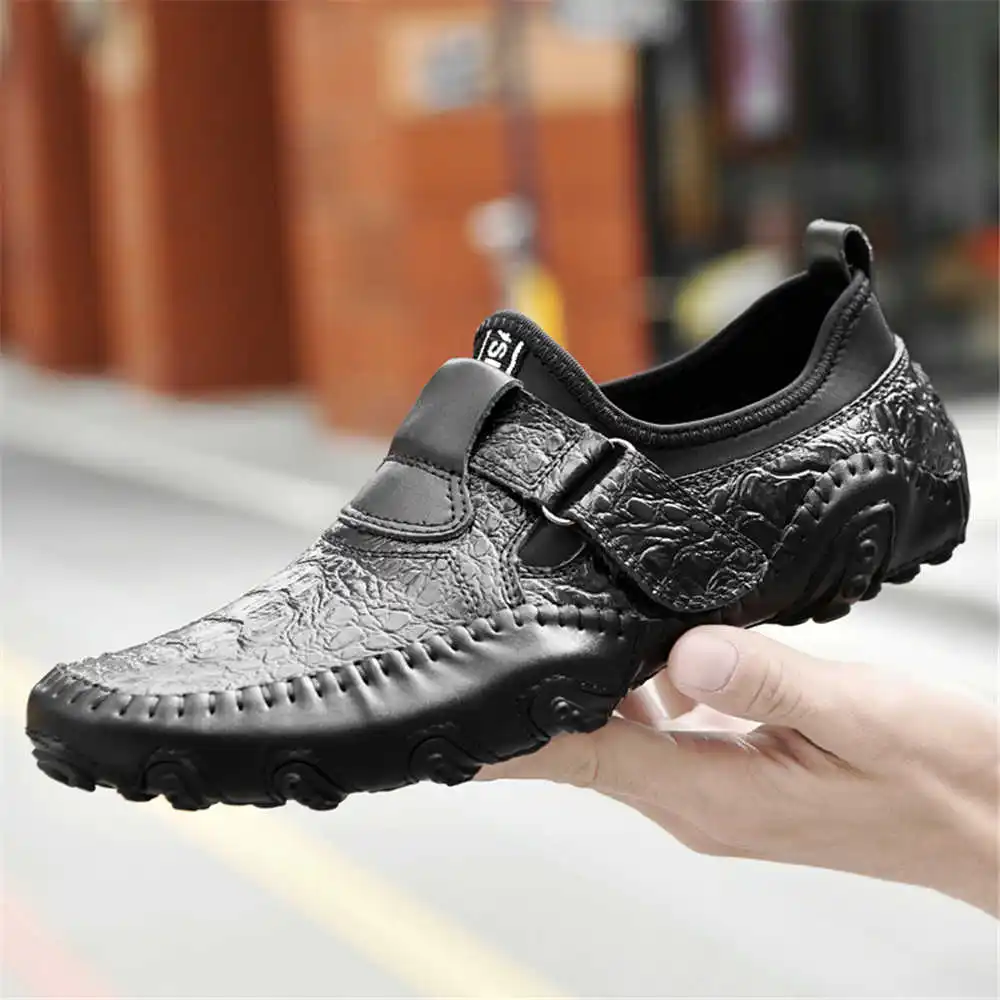 45-46 Round Tip Spring 2023 Designer Casual Shoes Men Sneakers Brown Men's Shoes Sport Top Luxury High-quality Styling