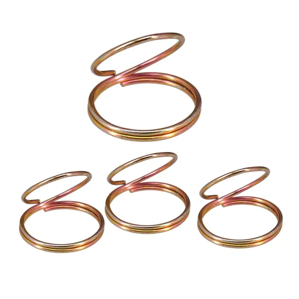 4-кратный металлический медиатор для банджо укулеле бас-гитары