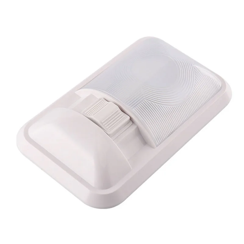 

12-24 В светодиодный купольный светильник для автодома, лодка, кемпер, прицеп, караван, автомобиль, двойной потолочный светильник, внутреннее освещение, универсальные автомобильные аксессуары