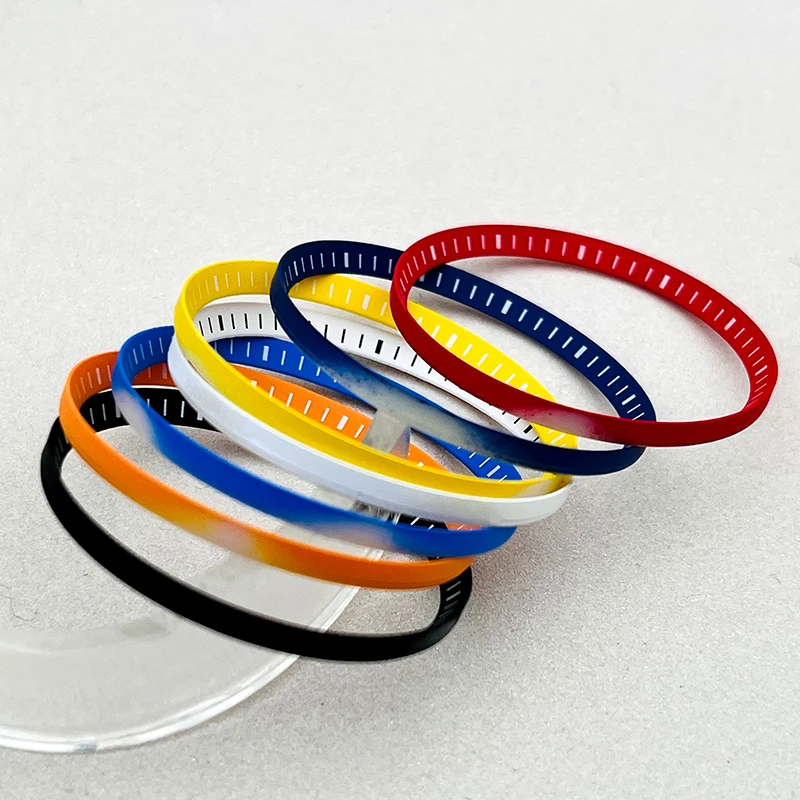 New 30.5mm Plastic Watch Chapter Rings Inside Diameter 27.5mm Fits Seiko SRPD SKX007 SKX009 SKX011 Watch Case Repair Tool Parts