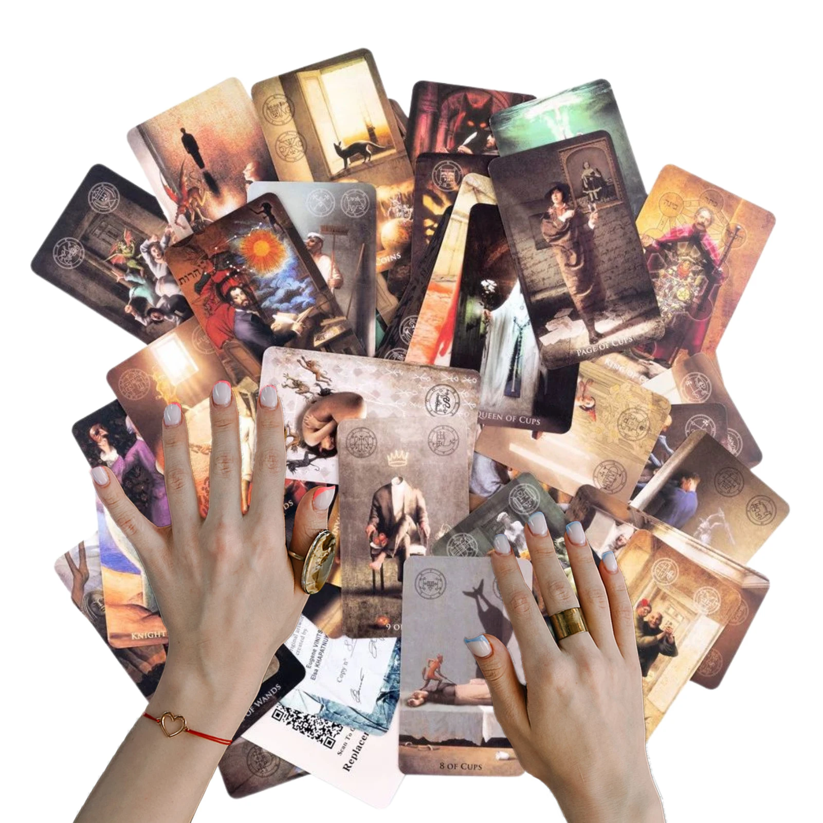 

For Madhouse Tarot Cards English Version Tarot Board Games Divination Fate Home Family Entertainment Games Tarot Deck Game