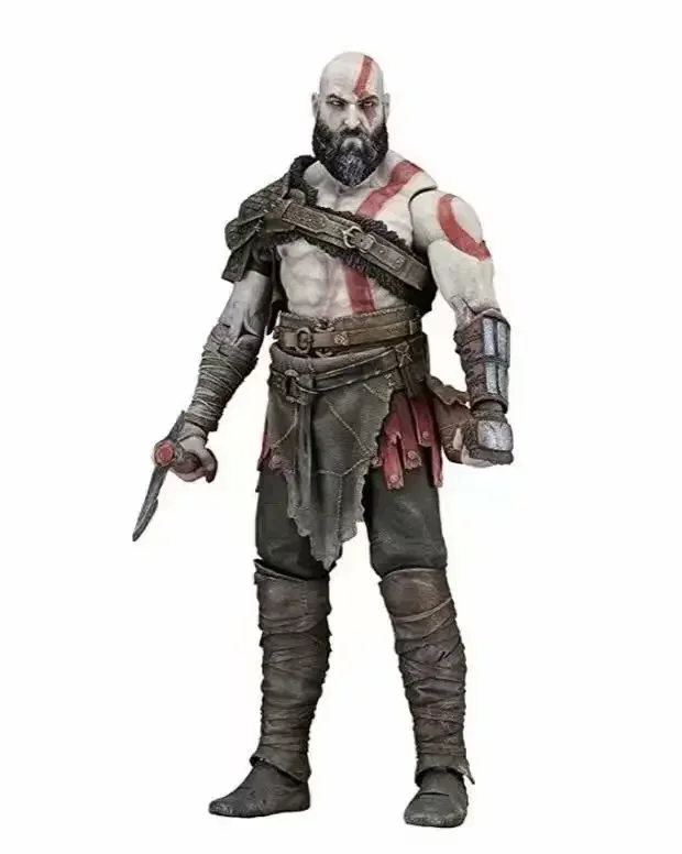 Фигурка NECA God of War Ghost Sparta Kratos ПВХ экшн-фигурка строительная коллекция для