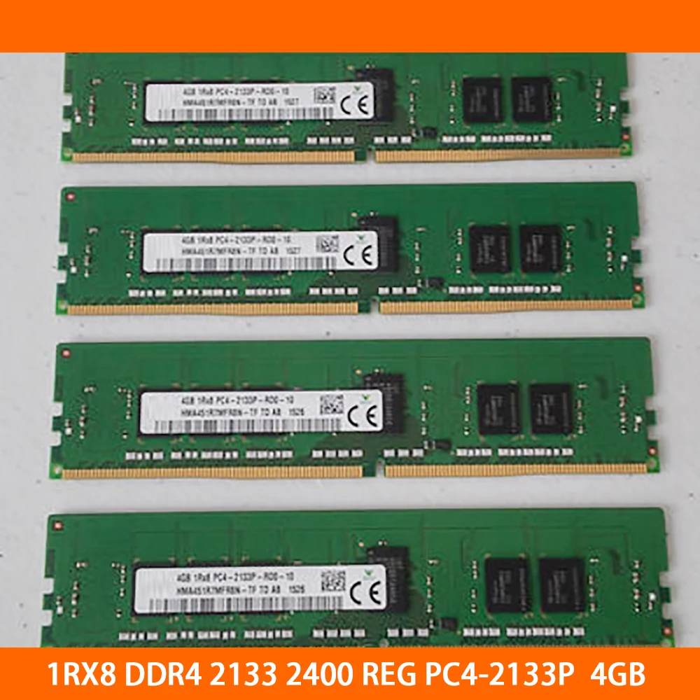 RAM 4G 4GB 1RX8 DDR4 2133 2400 REG PC4-2133P Server Memory High Quality Fast Ship