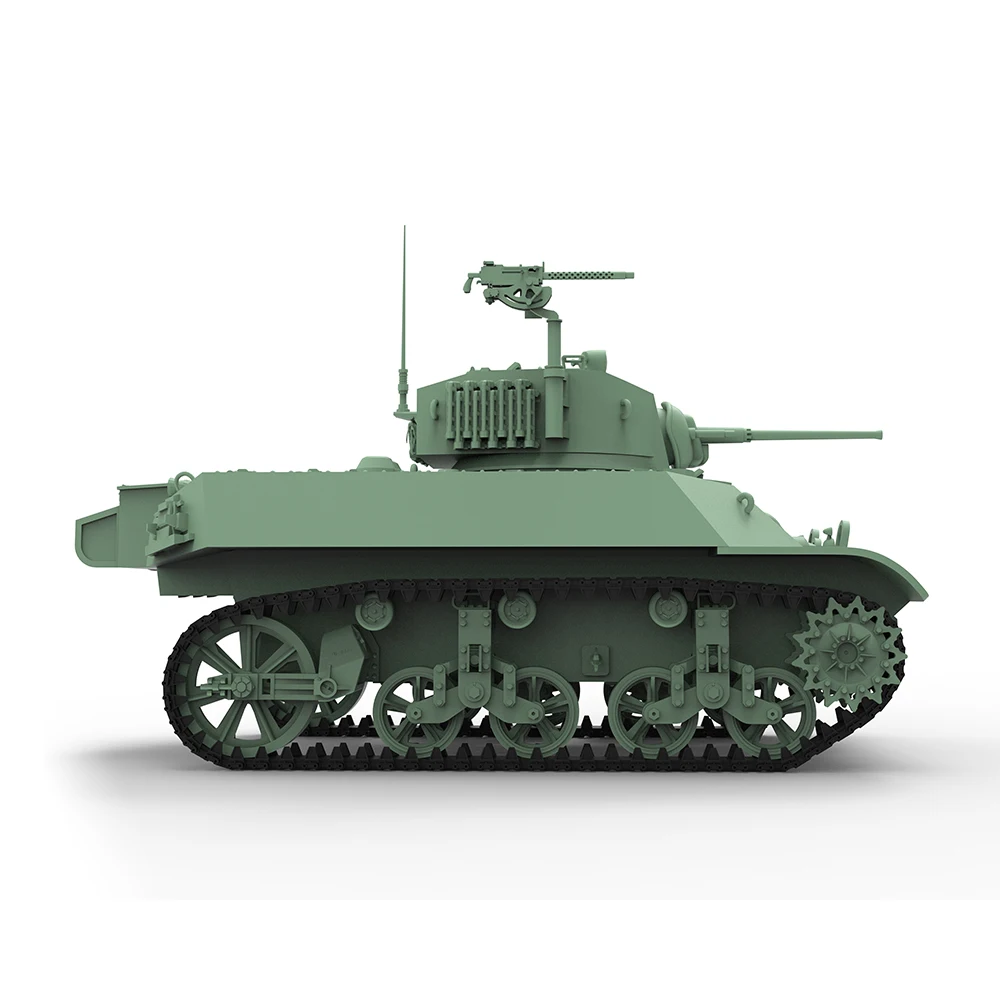 SSMODEL SS144506 1/144 комплект военной модели US M3A3 Стюарт версия