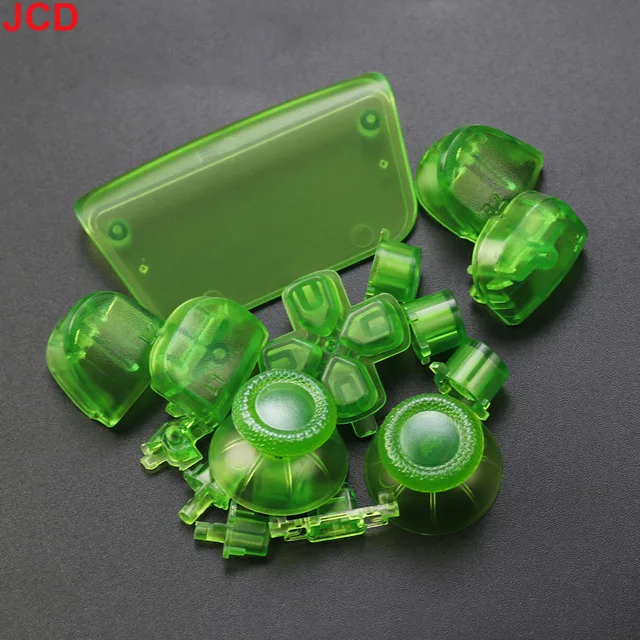 JCD Replacement Buttons Set D-Pad L1 R1 L2 R2 Trigger Button Key Accent Ring For PS5 Controller 2