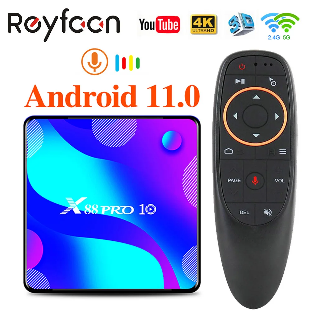 ТВ-приставка X88 PRO 10 Android 11 4 ГБ 64 32 |