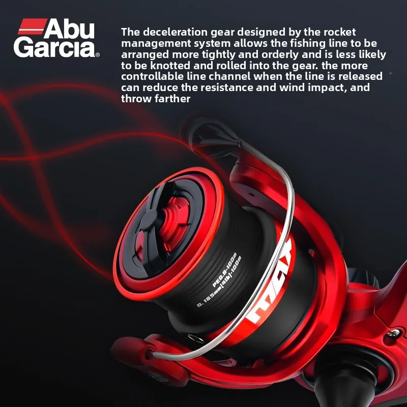 Фото Спиннинговая катушка Abu Garcia Black Max SX для дальнего заброса, универсальная для пресной и соленой воды, 4+1 подшипника, передаточное число 5.2/6.2, максимальная нагрузка 6.5 кг. №2