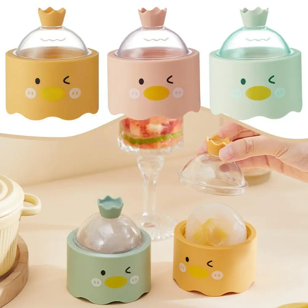 

Cute Whiskey Cocktail Ice Hockey Maker Silicone Ice Kitchen DIY Mold Mold Cube Reusable Bar Ball Maker Ice Juice Drinking F5A7